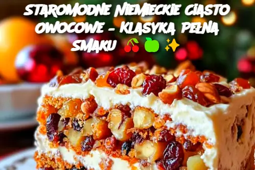 Staromodne Niemieckie Ciasto Owocowe – Klasyka Pełna Smaku