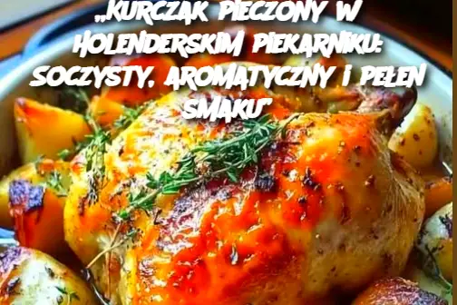 „Kurczak pieczony w holenderskim piekarniku: Soczysty, aromatyczny i pełen smaku”