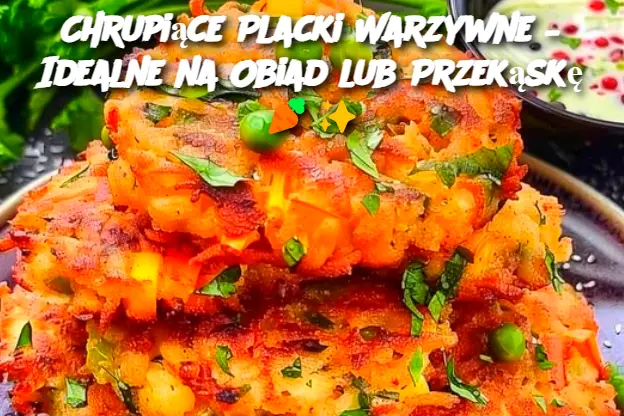 Chrupiące Placki Warzywne – Idealne na Obiad lub Przekąskę