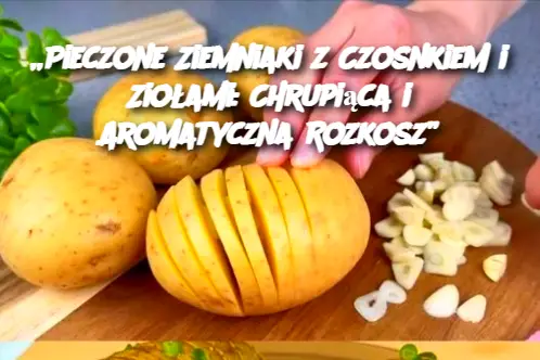 „Pieczone Ziemniaki z Czosnkiem i Ziołami: Chrupiąca i Aromatyczna Rozkosz”