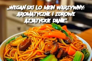„Wegański Lo Mein Warzywny: Aromatyczne i Zdrowe Azjatyckie Danie”