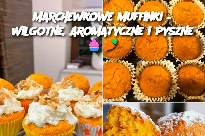 Marchewkowe Muffinki – Wilgotne, Aromatyczne i Pyszne