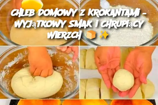 Chleb Domowy z Krokantami – Wyjątkowy Smak i Chrupiący Wierzch