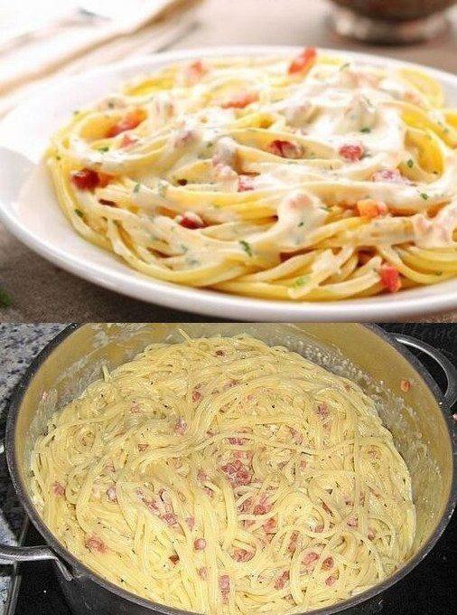 Błyskawiczna Carbonara: Pyszna i Prosta Potrawa, Która Zaskoczy Twoje Podniebienie!