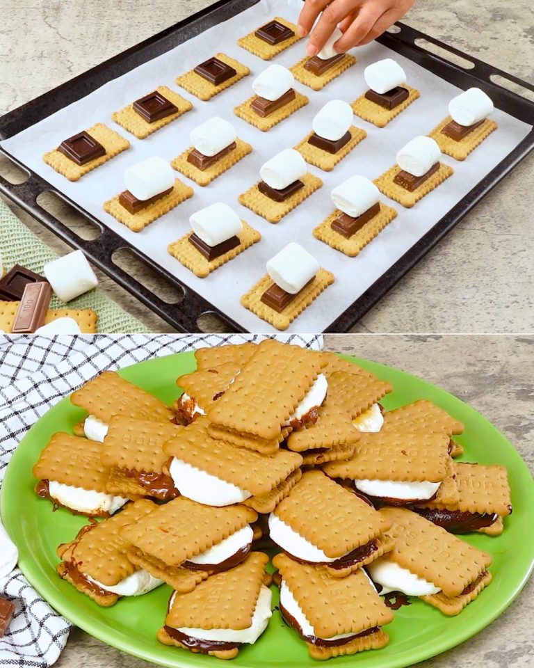 Idealne S’mores w 5 minut – Najszybszy sposób na przyjemność! 🍫🔥