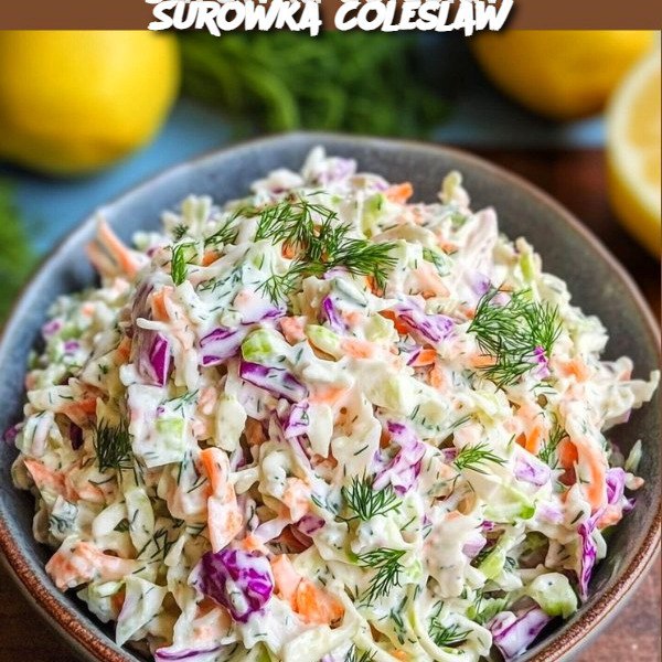 Domowa Surówka Coleslaw – Klasyczny Smak w Nowej Odsłonie