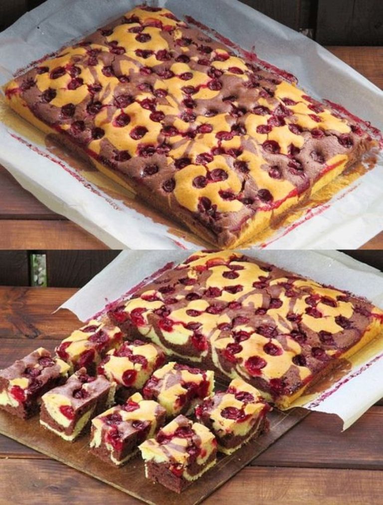 Ekspresowy Kirsch Blechkuchen: Szalony Przepis w 3 Minuty!