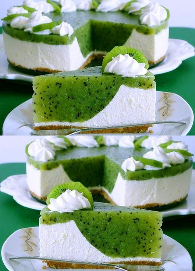 Kiwi Orzeźwienie: Torta Bez Pieczenia, Która Podbije Twoje Serce!