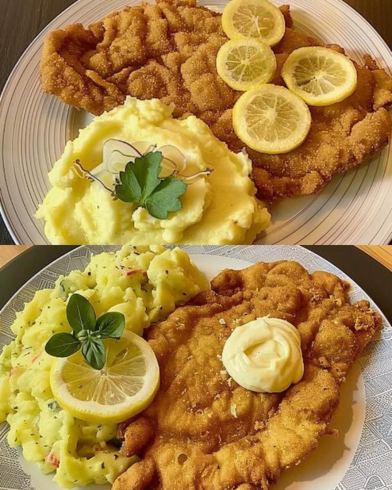 Najlepszy Przepis na Wiener Schnitzel z Kremową Marchewką i Aksamitnym Puree – Sekrety Doskonałego Smaku!