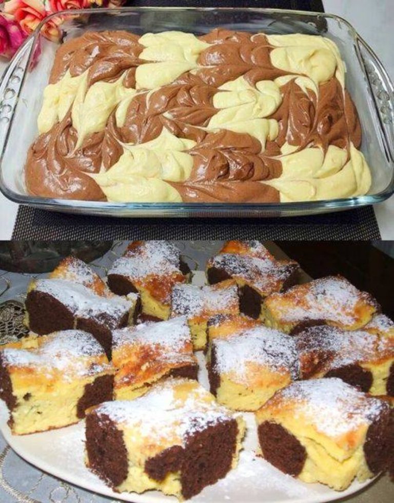 Tag-und-Nacht-Kuchen – Dwukolorowe Ciasto Gotowe w 10 Minut!