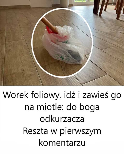 Rewolucja w Sprzątaniu: Jak Worek Foliowy i Miotła Mogą Zastąpić Odkurzacz?