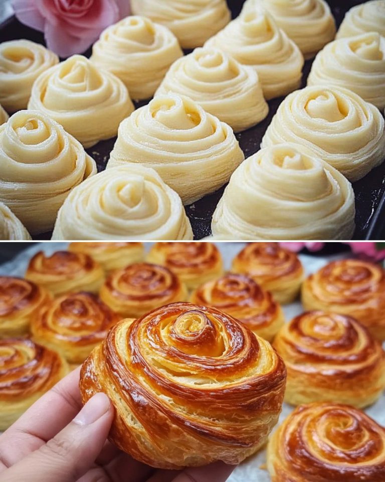 Bułeczki spiralne Flaky Puff: łatwiejsze niż rogaliki