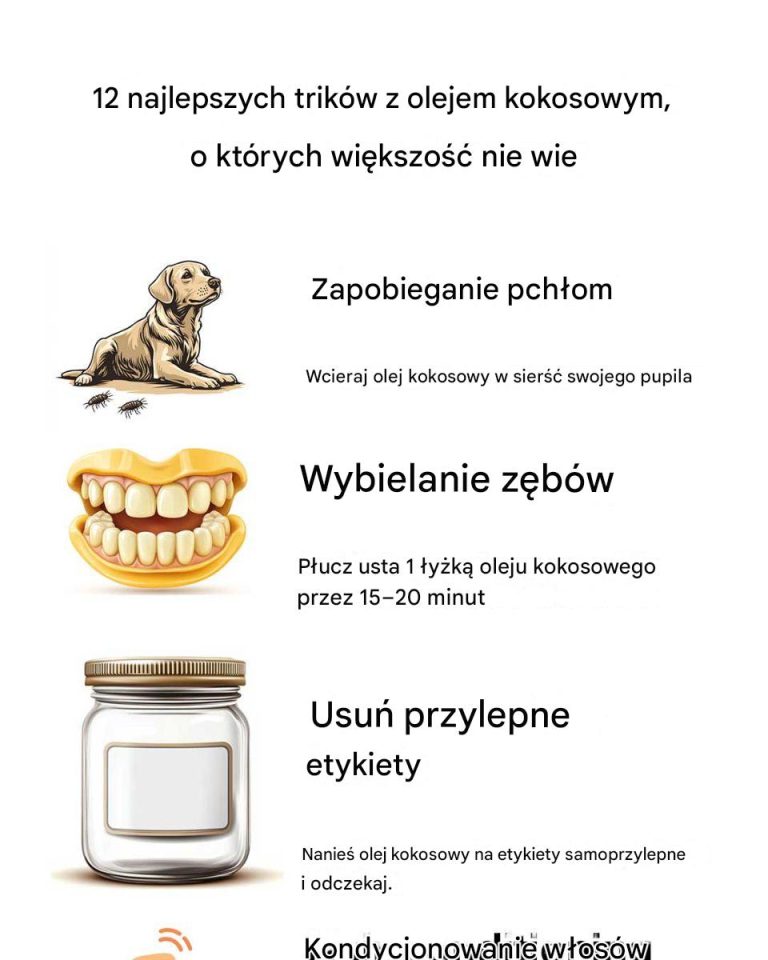 12 najlepszych trików z olejem kokosowym, o których większość nie wie