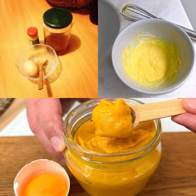 Recette au collagène : masque maison pour le visage et les mains au curcuma et à l’œuf