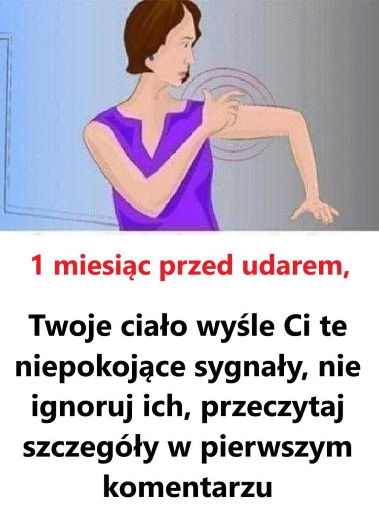 Udar: Te objawy pojawiają się miesiąc wcześniej.