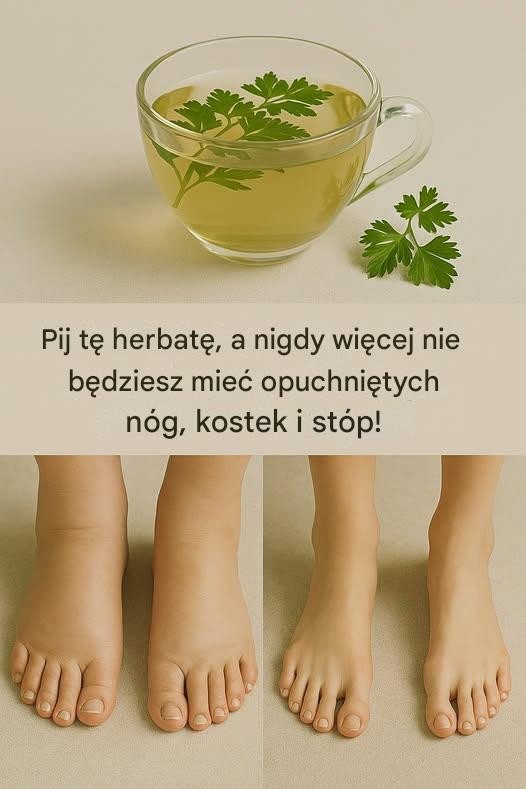 Pij tę herbatę, a nigdy więcej nie będziesz mieć opuchniętych nóg, kostek i stóp! Muszę coś wyrazić, żeby móc nadal otrzymywać moje