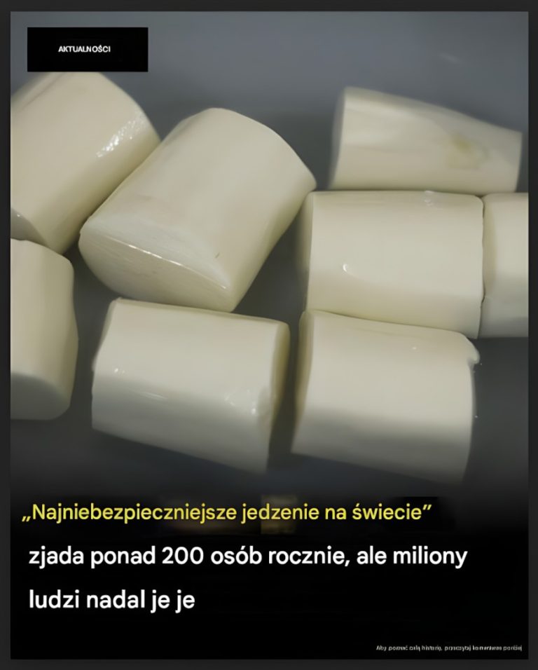 Prawie 500 milionów ludzi nadal je je każdego roku