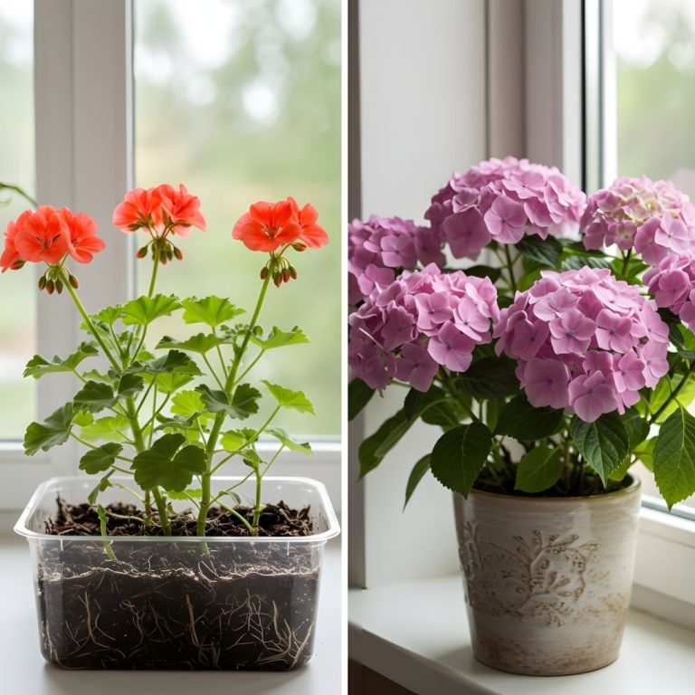 Jedna łyżeczka, by rozkwitnąć: Ożywianie róż, pelargonii i hortensji