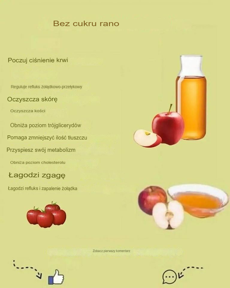 Ocet jabłkowy na pusty żołądek: naturalny środek, który odmieni Twoje codzienne samopoczucie